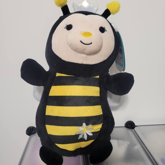 Squishmallows Other - 14" Sunny the Bee Hugmees Hug Mee Kellytoy Squishmallow NWT